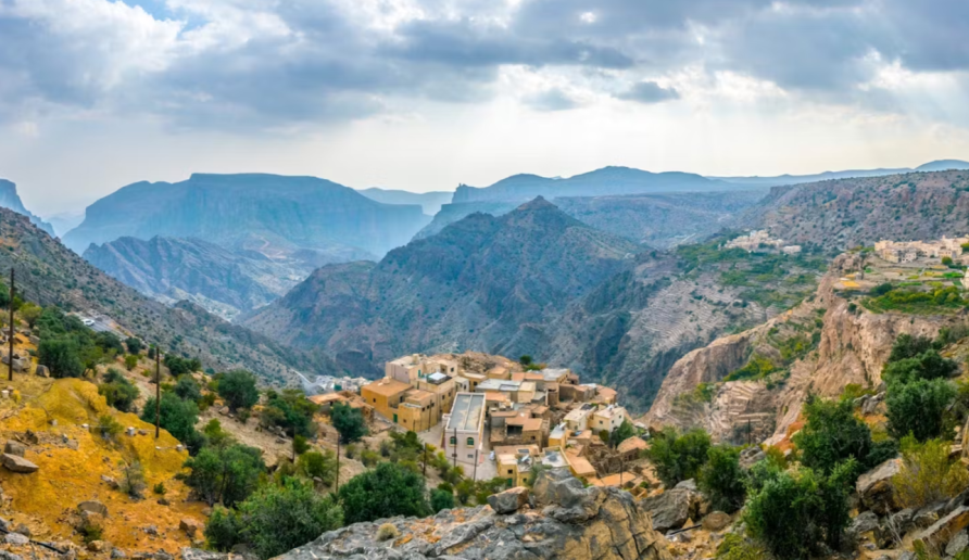 Низва и горы Jabal Akhdar